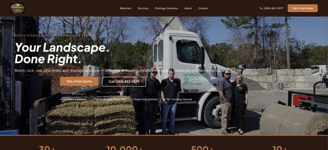 TLS Florida landscape supply web site